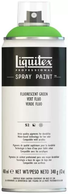 Liquitex Spray Paint 4450985 Fluorescent Green 400 ml