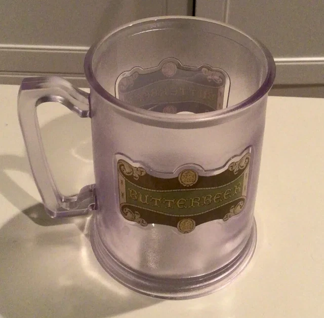 WIZARDING WORLD OF Harry Potter Butterbeer Plastic Mug Cup Universal