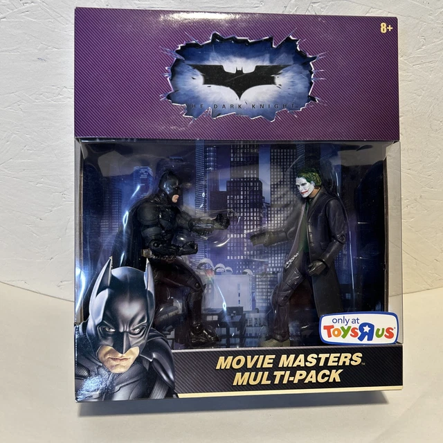 The Dark Knight Movie Masters Batman Vs The Joker Toys R Us Exclusive Mattel