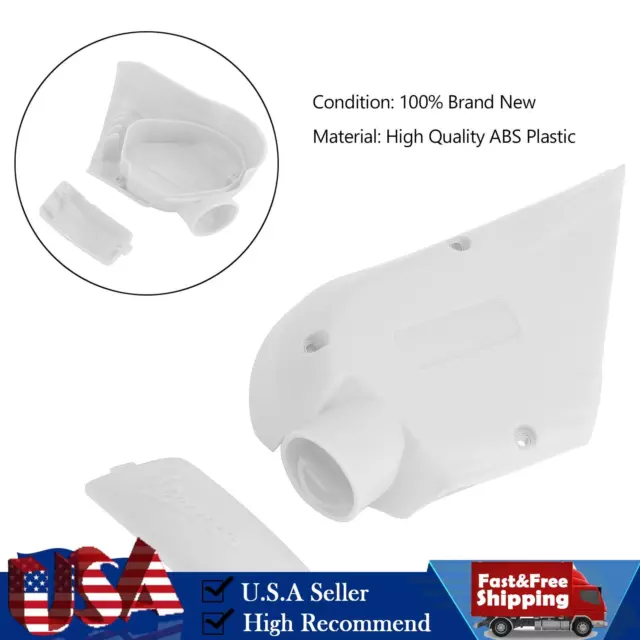 Engine Guard Gearbox Transmission Cover For Vespa Sprint Primavera 150 White