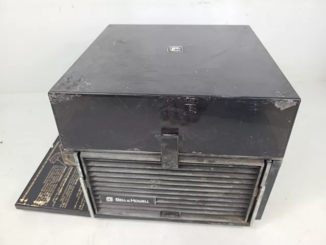 Vintage Bell & Howell 35Mm Slide Cube Projector Af70 (Tested)