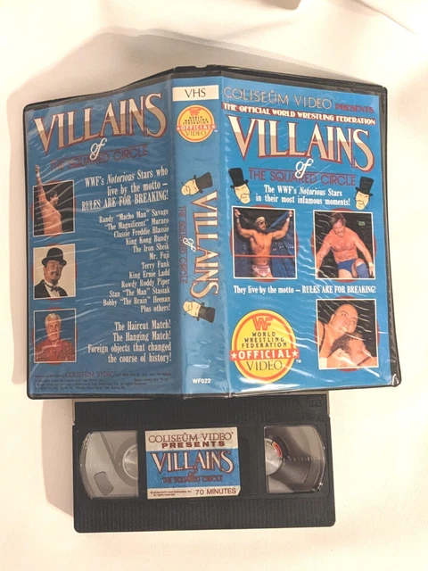 Wwf Colisée Vidéo WF022 Méchants De The Carré Cercle VHS Wwe Wcw Lutte