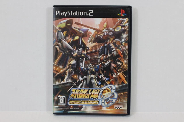 Jeu PS2 Super Robot Taisen Z - Version Japonaise NTSC-J - Complet Avec Boîte Et Manuel