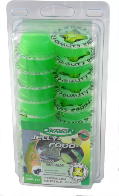 Dragon Jelly Food Fruchtnektar - Sorte: GREEN MELON - Menge: 50 Stück