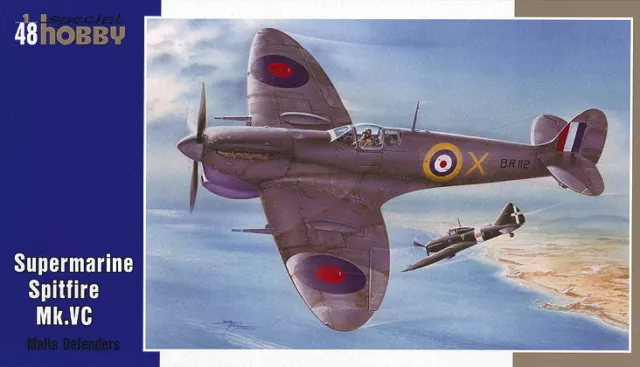 Special Hobby 100-SH48051 - 1:48 Supermarine Spitfire Mk. Vc Malta Defender