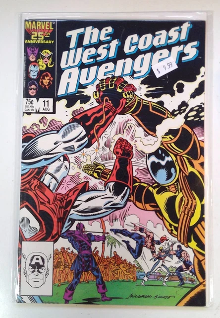 West Coast Avengers #11 Marvel Comics (1986) VF/NM 1st Print Comic Book