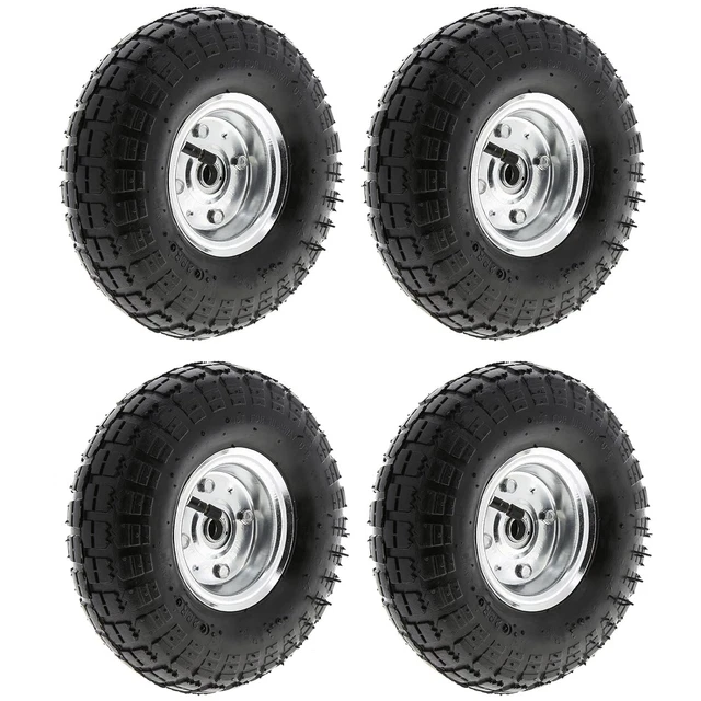 Masterpart Pneumatic 10" Sack Truck Wheelbarrow Tyres Trolley Wheel Cart Tyre Wh