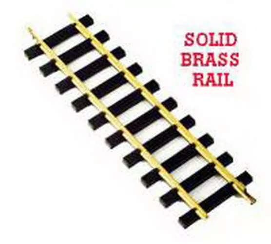 USA Trains R81060 2' Brass Rail Straight Track