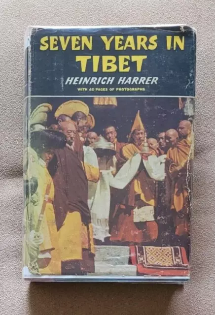 Seven Years In Tibet SIGNED By Heinrich Harrer 1st Edition (Hardcover, 1953)