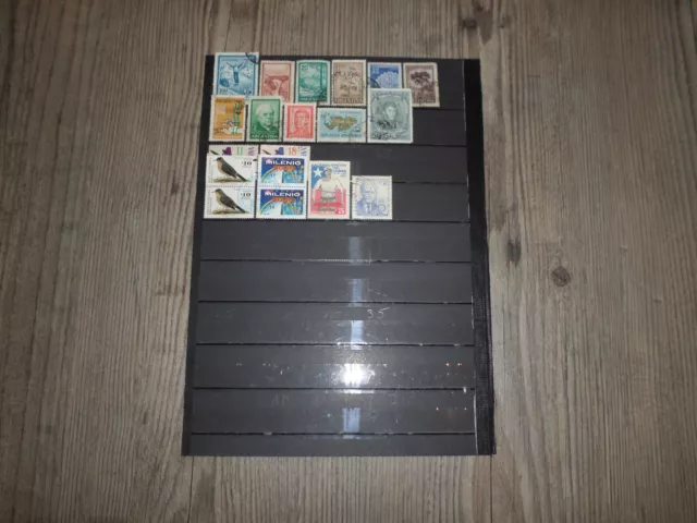 19 Briefmarken aus Südamerika