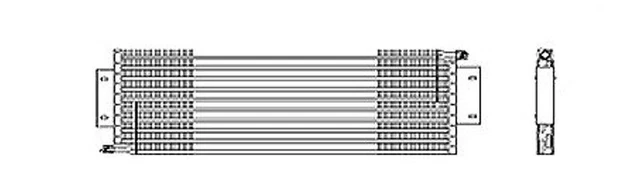 1992-1998 For Kenworth T600 Series Heavy Duty Condenser