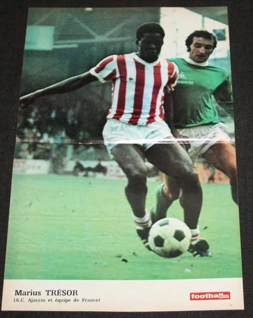 Poster Vintage ASSE – Joueurs Carnus, Revelli, Bosquier, Saison 1968