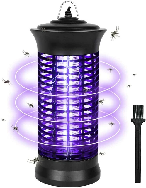 WANFEI Lampe Anti Moustique, 6W UV Tué Moustique Electrique Anti Insectes Répu