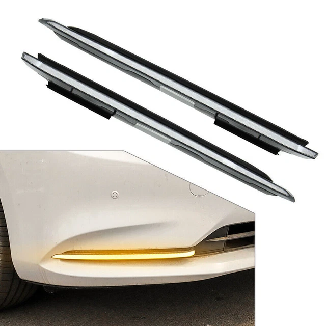 LED DRL 3 colori per Mazda 6 2018-2022 auto luci diurne anteriori frecce