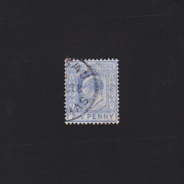 BAHAMAS 1907, Sc# 46, CV $33, 'Edward VII', Wmk Crown Mult CA, Used