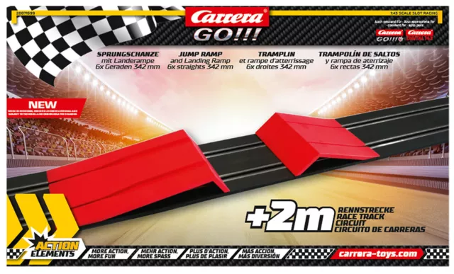 Carrera Go!!! Carrera Digital 143 Jump Ramp Action Pack Slot Car Accessori