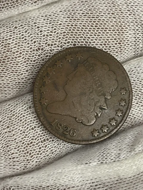 1826 half cent