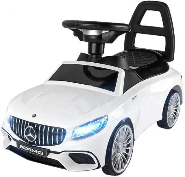 Mercedes coche de bebé coche de niños tobogán coche de juguete con LED, sonido coche de aprendizaje."