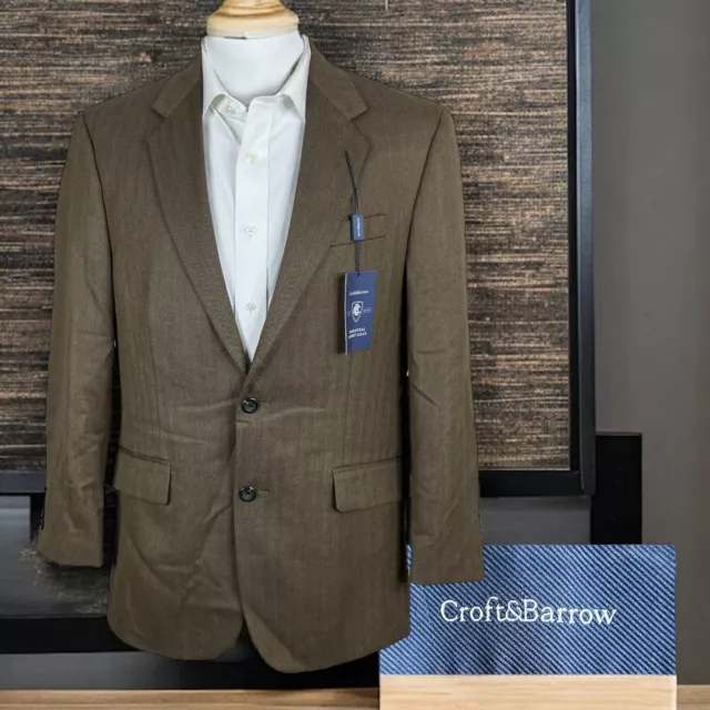 Croft and barrow deals sport coat