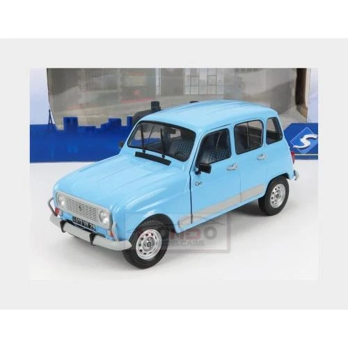 1:18 SOLIDO Renault R4 Gtl Clan Jacinthe 1978 Light Blue SL1800103 2