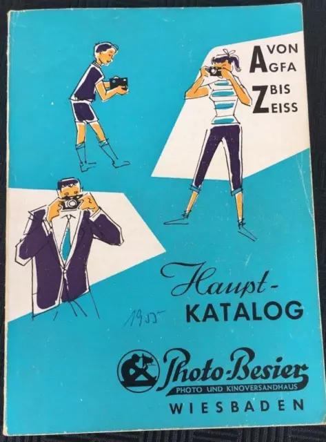 Hauptkatalog Photo Besier, Wiesbaden aus 1955, Broschüre