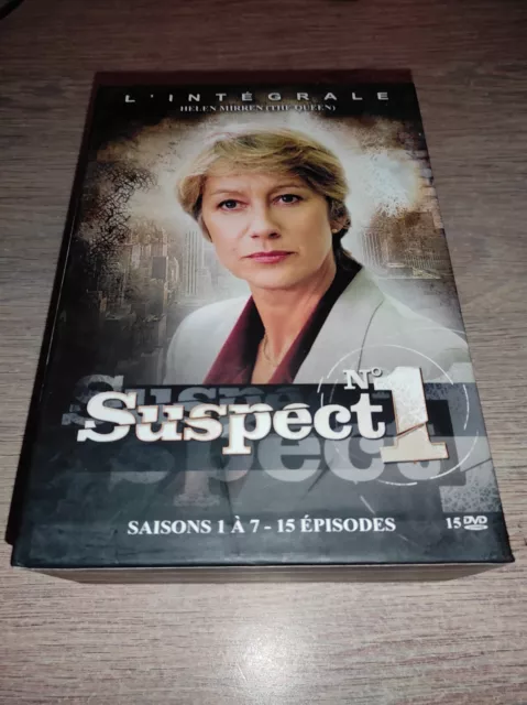 / COFFRET SUSPECT N° 1 INTEGRALE SAISON 1 à 7  ( 15 DVD ) VERSION FRANÇAISE