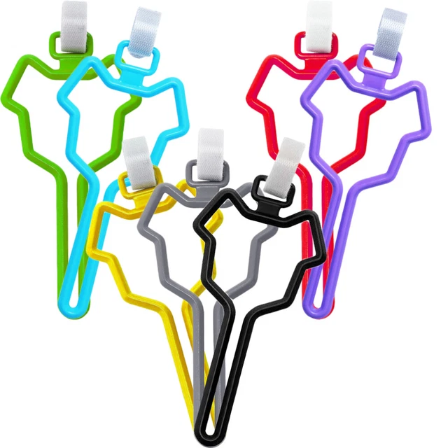 Chiudi Sacchetti,Mollette Chiudi Sacchetti Tre Diverse Dimensioni E - Foto 5