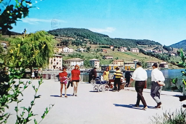 Cartolina - Pinè ( Trento ) - Lago di Serraia - 1963