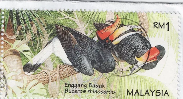 Malaysia Fauna Birds Toukan stamp 1990 AS