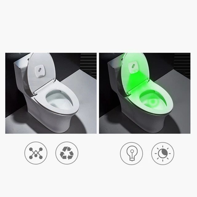 LED NIGHT LAMP Light Detection Sensor Toilet with Motion Detector £9.39