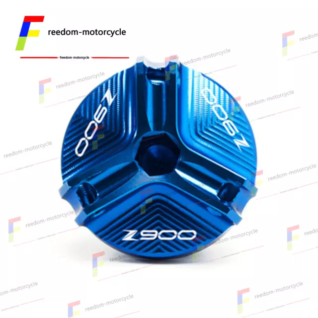 Motorcycle CNC Oil Filler Cap Plug For Kawasaki Z800 Z650 Z900 Z1000