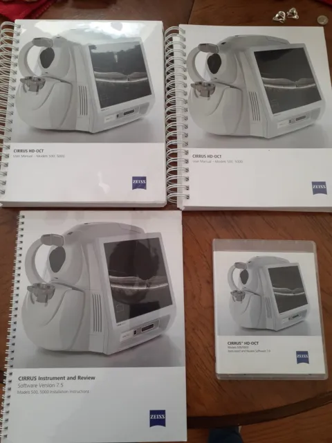 Cirrus HD OCT 500/5000 Software & Manuals