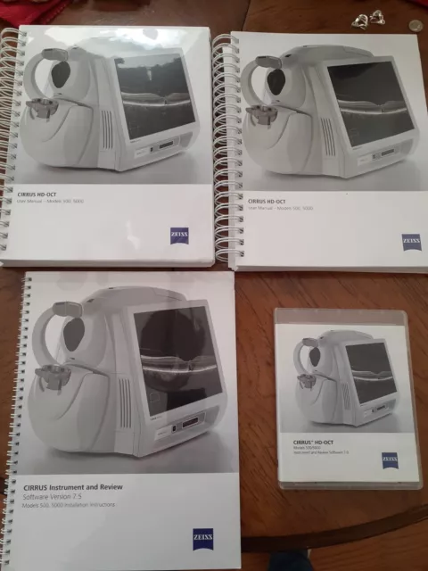 Cirrus HD OCT 500/5000 Software & Manuals