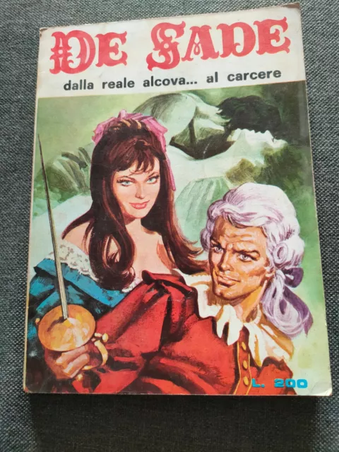 De Sade N 37 Elvipress 1972 Dalla Reale Alcova... Erotico D'epoca Vintage