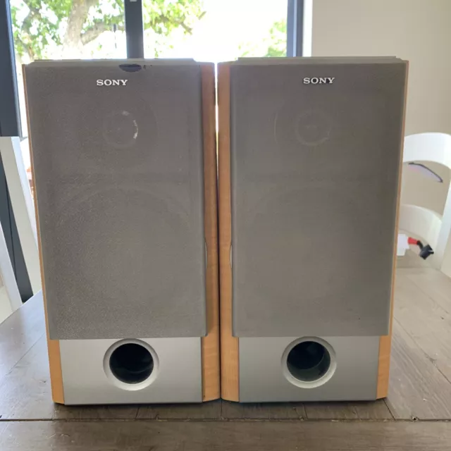 Sony ss nx1 bookshelf deals speakers