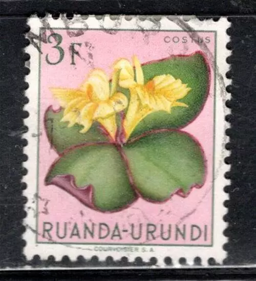 Belgium Colonies Belgian East Africa Ruanda Urundi Stamps Used Lot 413Ak