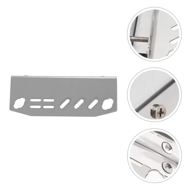 Estantería de herramientas acuáticas acero inoxidable equipos de limpieza Silver