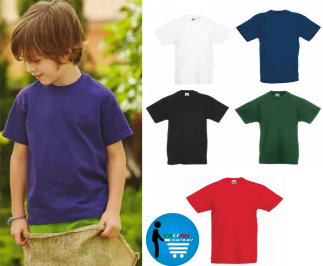 T-Shirt bambino maglietta t shirt uomo maglia manica corta MADE IN ITALY.