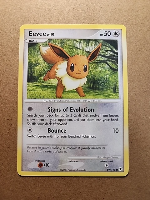 EEVEE 59/111 - Non-Holo - Rising Rivals - Pokemon TCG - LP+ $7.13 ...