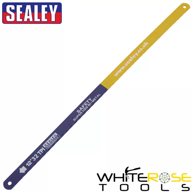 Sealey Hacksaw Blade 300mm HSS Bi-Metal 32tpi Pack of 2