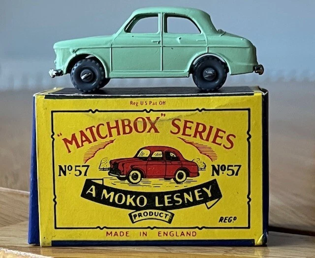 MATCHBOX MOKO LESNEY Wolseley 1500 No.57 - With Original B3 Type Box ...