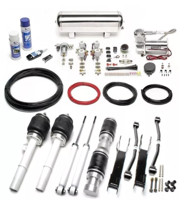 Ta technix Air Suspension Kit Silver for BMW 1er E81 E82 E87 E88 3er E90- E93