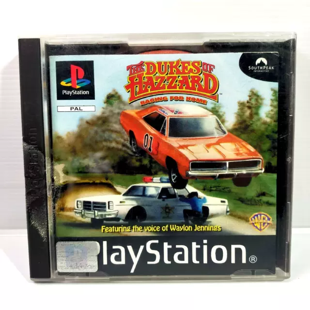 DUKES OF HAZZARD Racing For Home PS1 2 PlayStation 1 Pre Owned