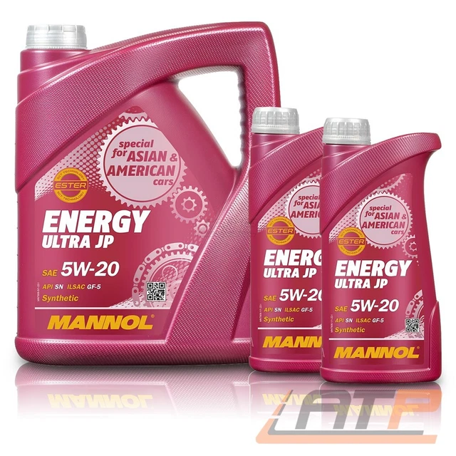 MANNOL 7 L Liter Energy Ultra Jp 5W-20 Motor-Öl Motoren-Öl EUR 38,69 ...