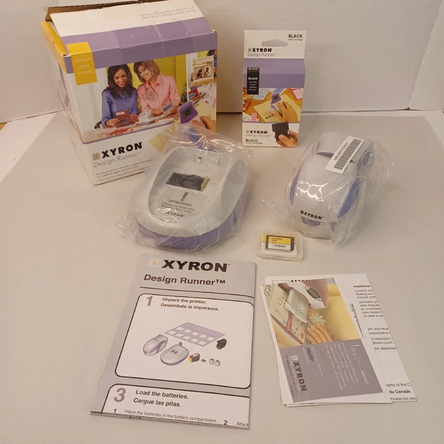 Xyron 24139 Design Runner Handheld Cordless Printer