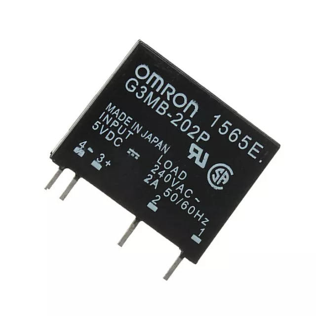 1/2/5/PCS G3MB-202P-5VDC DC-AC PCB SSR In 5V DC Out 240V AC 2A Solid State Relay