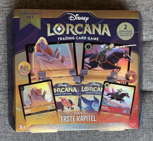 Disney Lorcana Das Erste Kapitel Geschenk Set OVP/Neu/Deutsch ✅