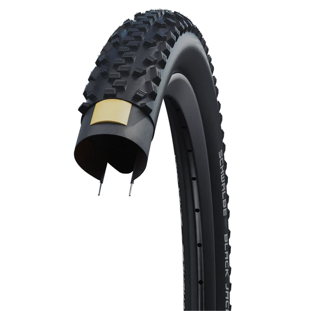 Pneumatico Schwalbe Black Jack K-Guard 12-24 X 1.90 - Battistrada Tassellato Per MTB