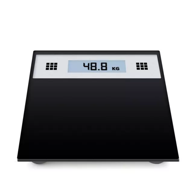 SOGA 180kg Electronic Talking Scale Weight Fitness Glass Bathroom LCD Display