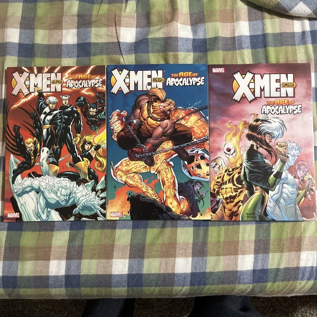 X-Men: Age of Apocalypse Vol 1 2 3. Alpha, Reign, Omega TPB Complete Event